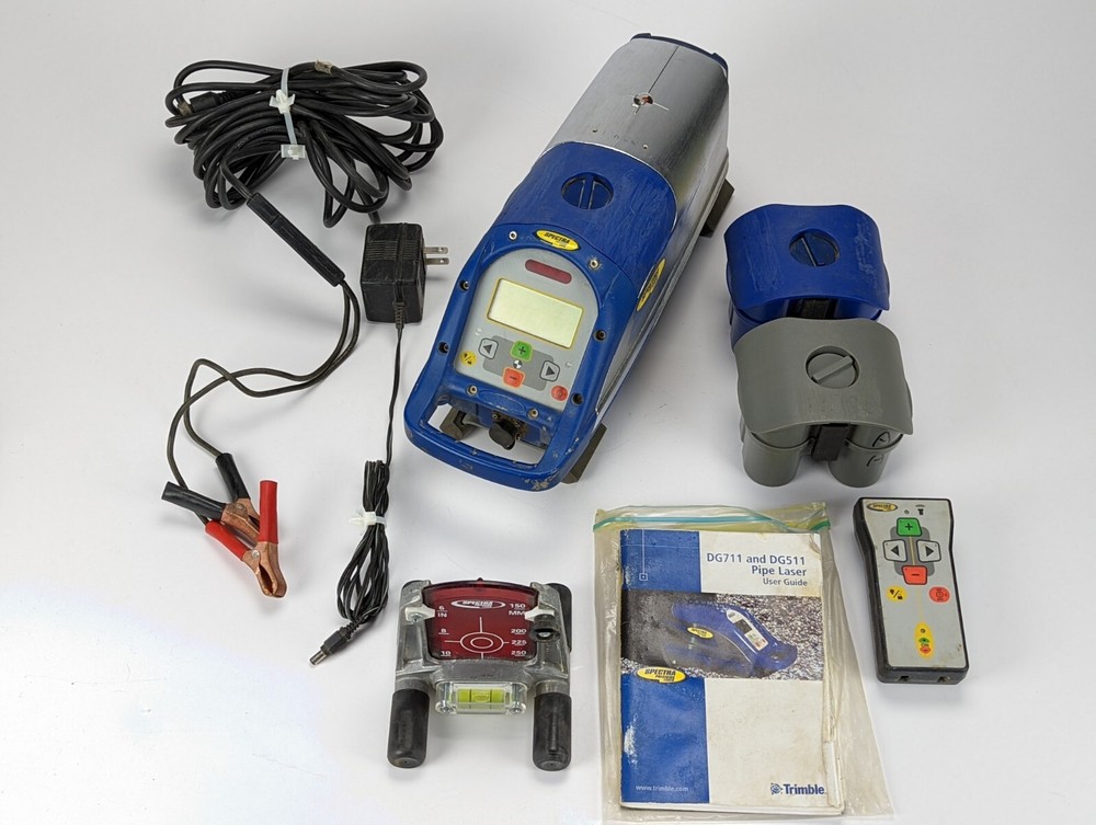 Spectra Precision DG711 Pipe Grade Level Laser W/ Case