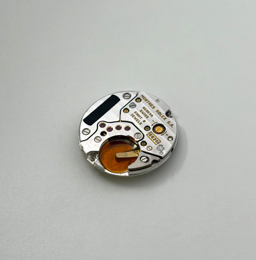 Authentic Rolex Calibre 6620 Quartz Movement and Crown Ref 6622
