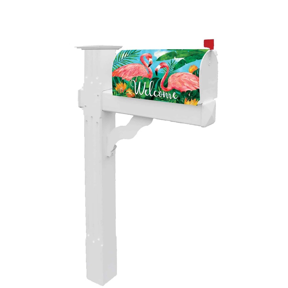 Flamingos Mailbox Makeover Cover Standard Size