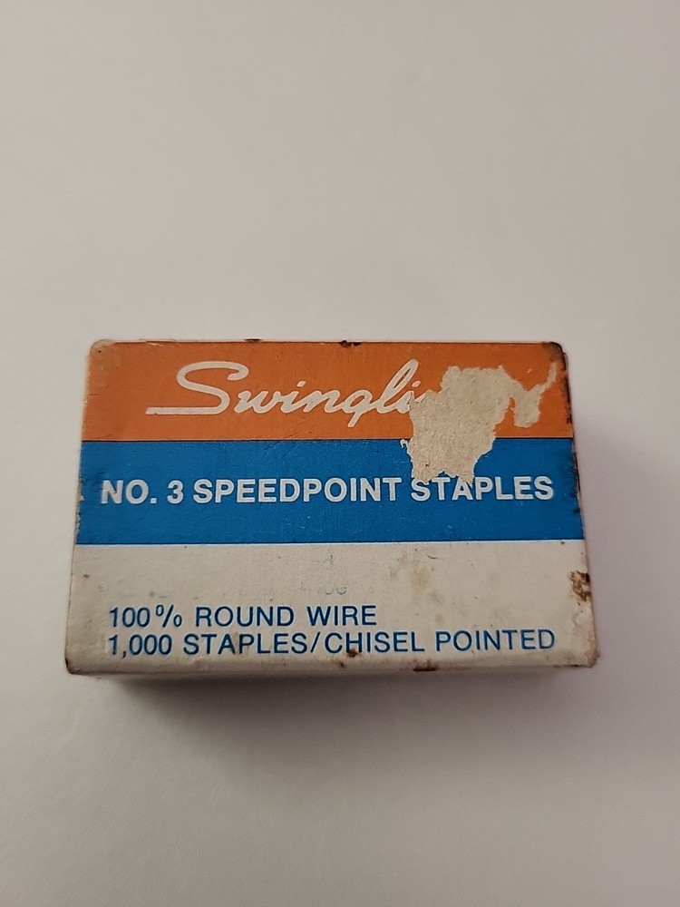 Swingline No 3 Speedpoint Staples: Open Box
