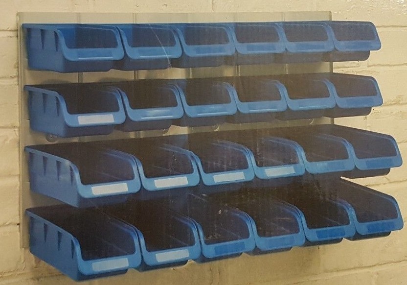 Sealey Small Parts Shelf Plastic Container Storage Bins Drawers Boxes