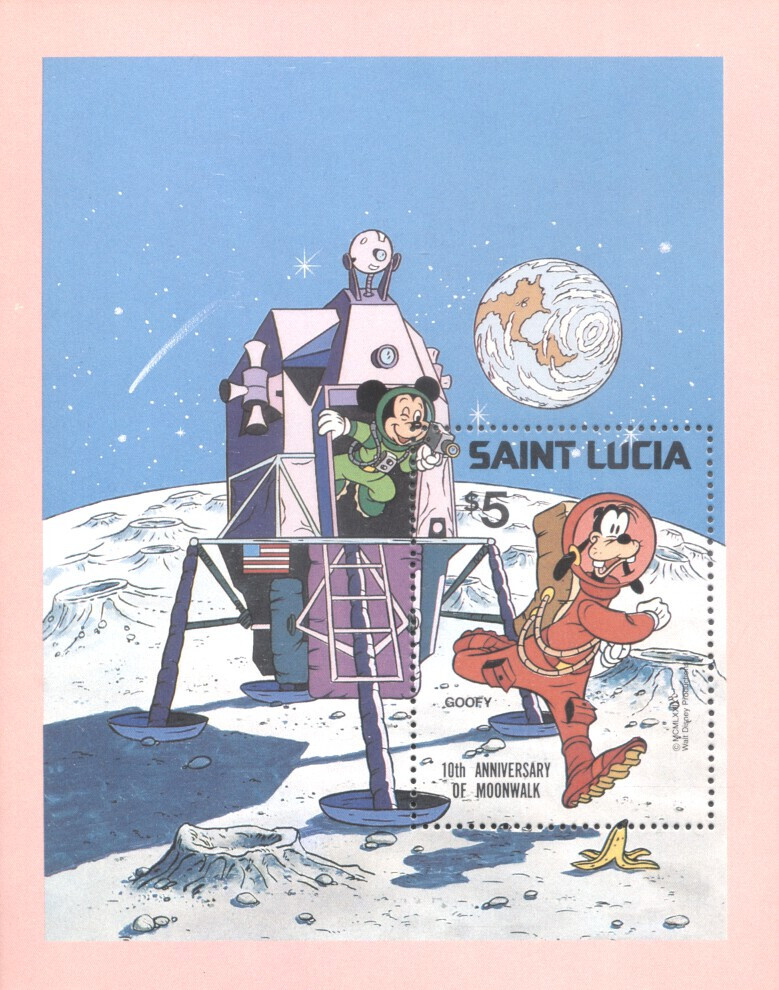 (703310) Disney, Space, Moonwalk, St.Lucia