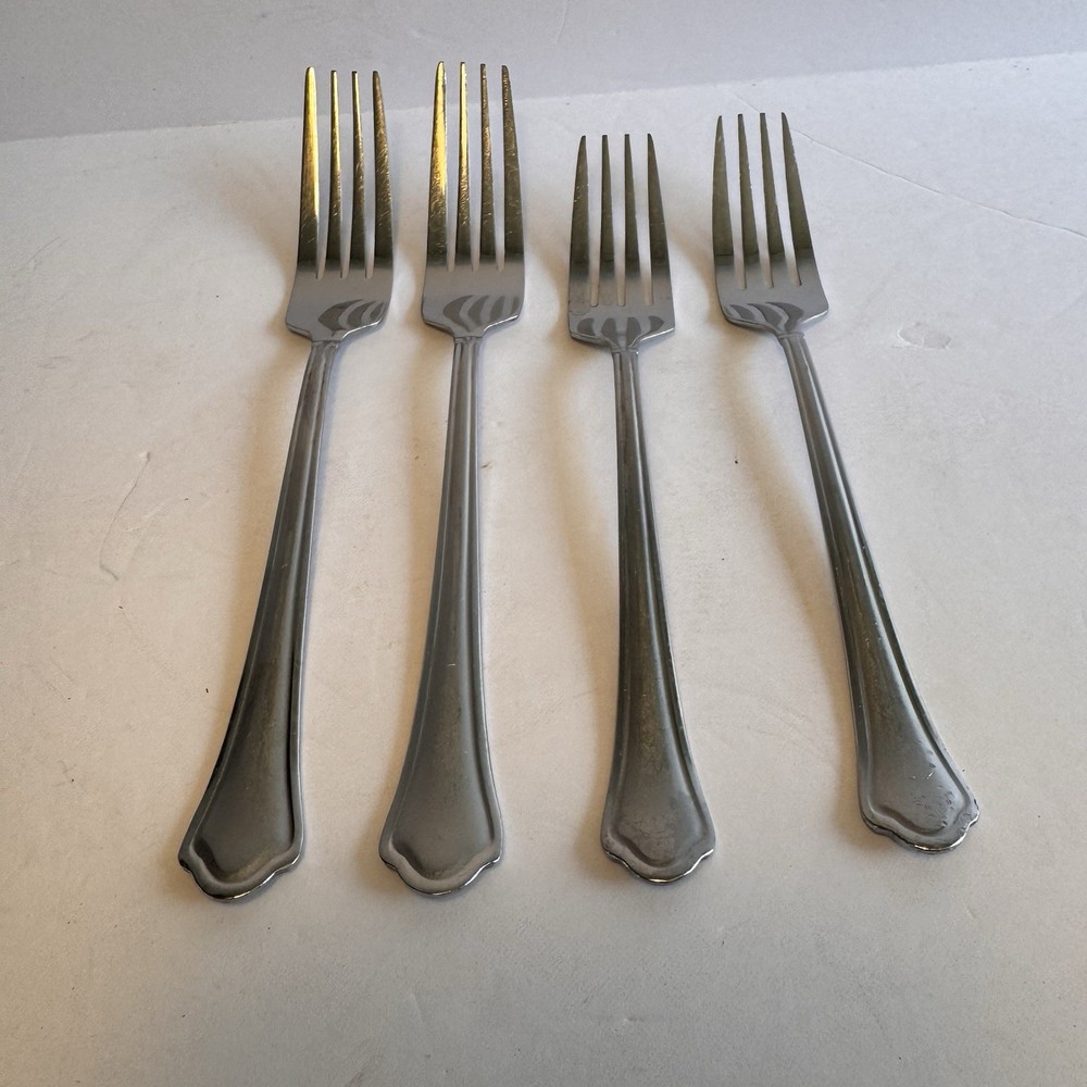 4 Pfaltzgraff Forks 18/0