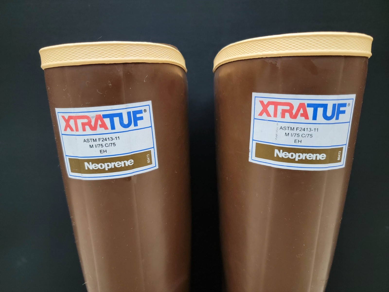 XTRATUF Legacy Steel Toe 15" Neoprene Rubber Boots Size 8