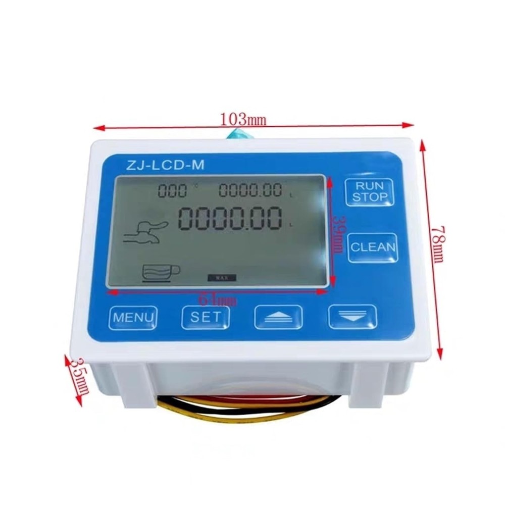 Display LCD Controller for Hall Flow Sensor POWER ADAPTER NOT INCLUDED