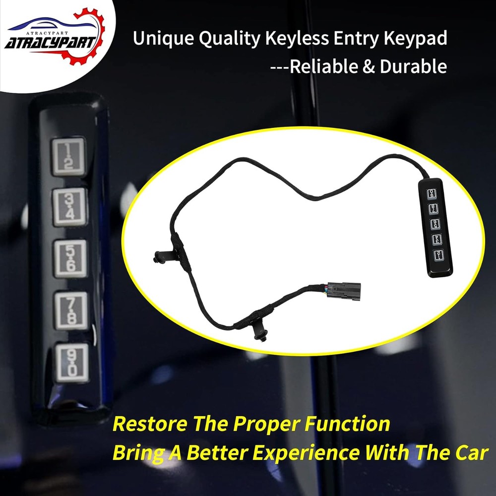 Driver Side Keyless Entry Keypad | Replacement for 2015-2020 Ford