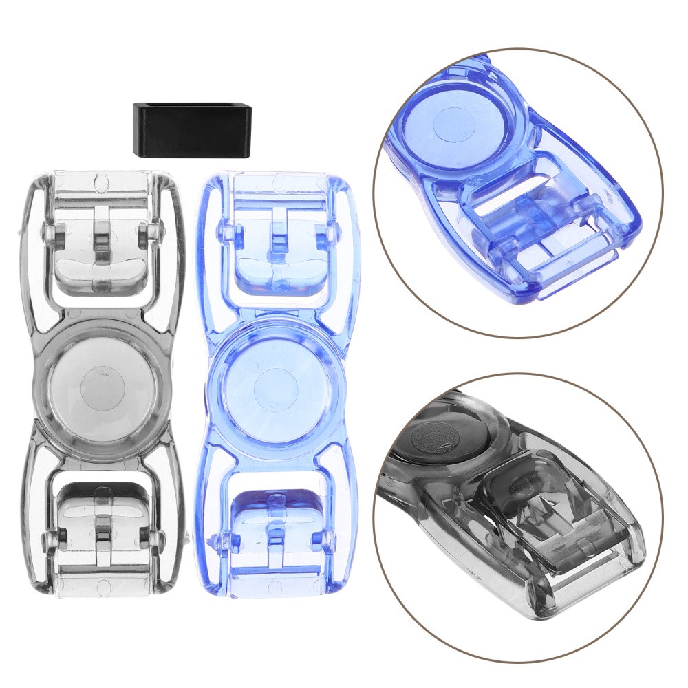 8pcs Swim Goggles Buckle Clips - Replacement Strap Fastener Button