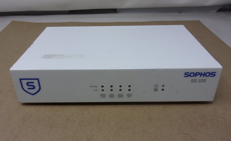 Sophos SG 105 WiFi UTM Network Security Appliance SEE NOTES