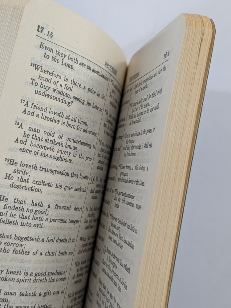 CLEAN 1945✝️Holy Scriptures According To Masoretic Text Chaplains US Army Jewish