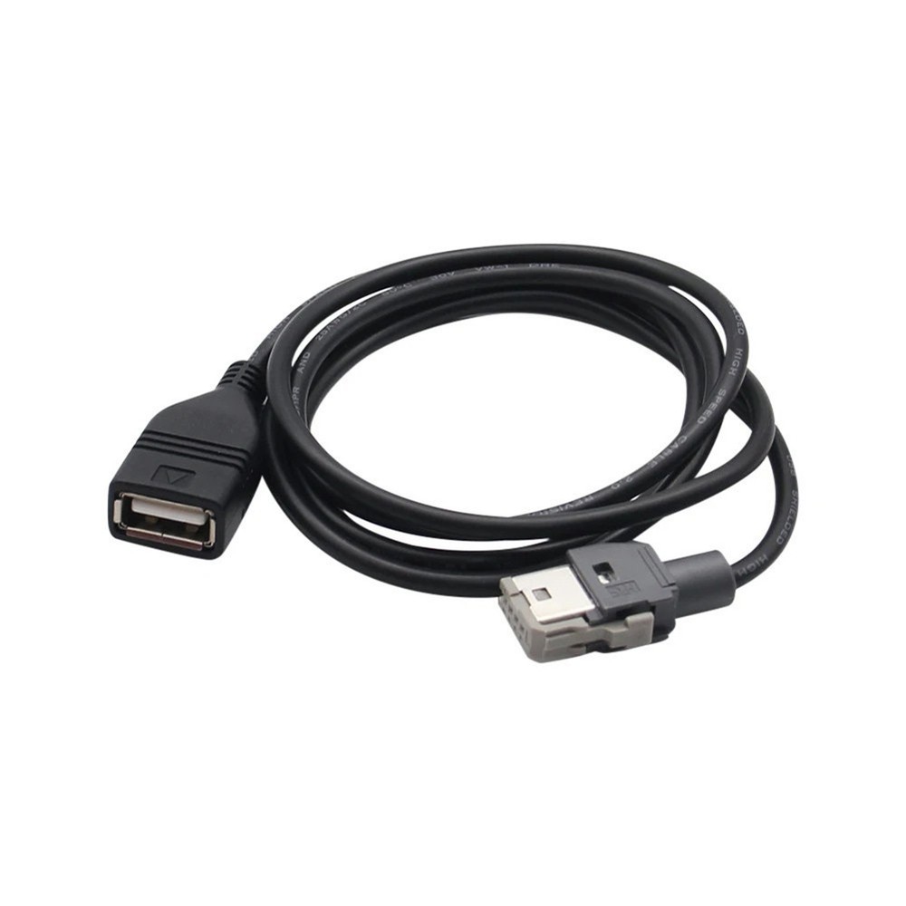 Car USB Cable Adapter 4Pin USB Cable Fit For Alpine Head Unit CD Player