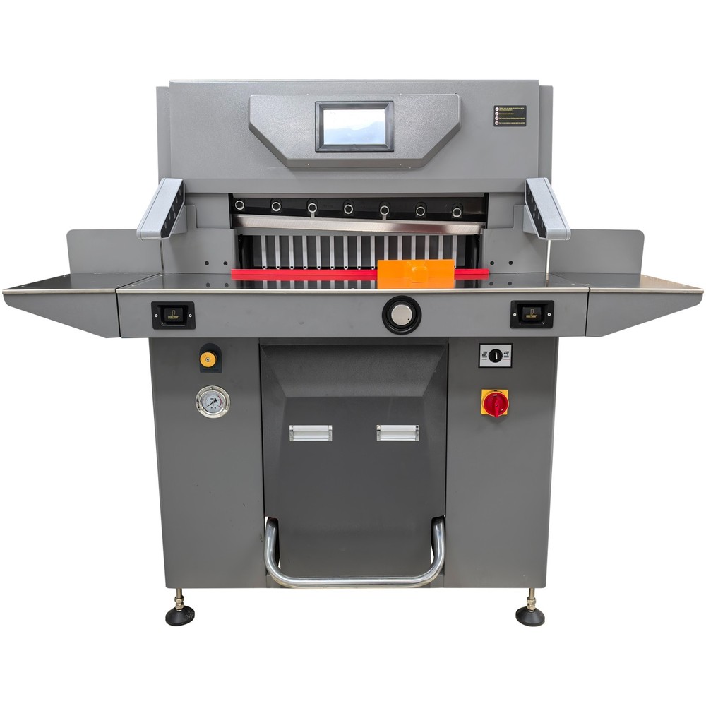 220V Program Control Electric Hydraulic Paper Cutter Touch Screen Display