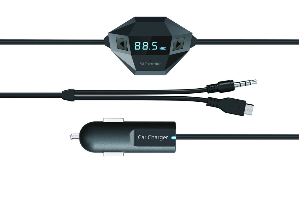 Happybird new FM transmitter car charger for MP3/MP4/samsung Gaxlaxy/Blackberry.