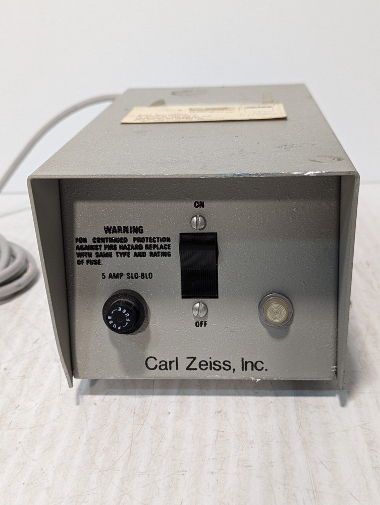 Carl Zeiss 1100 Microscope Illuminator Light Source Power Supply - Free Shipping