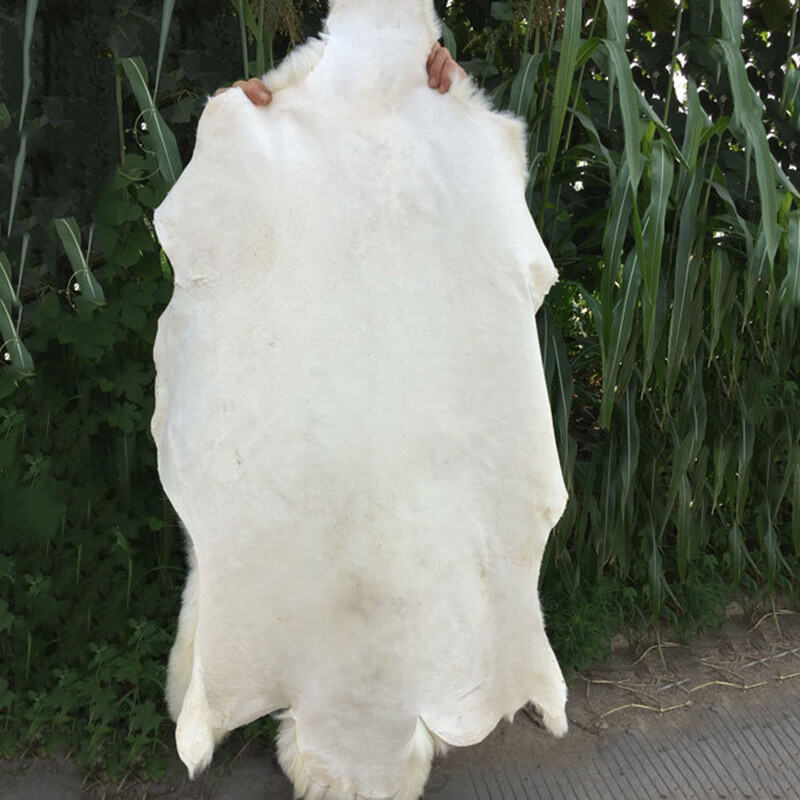 Ivory Real Sheepskin Rugs Fluffy Fur Sofa Couch Mats Soft Skin Fur Car Seat Pads