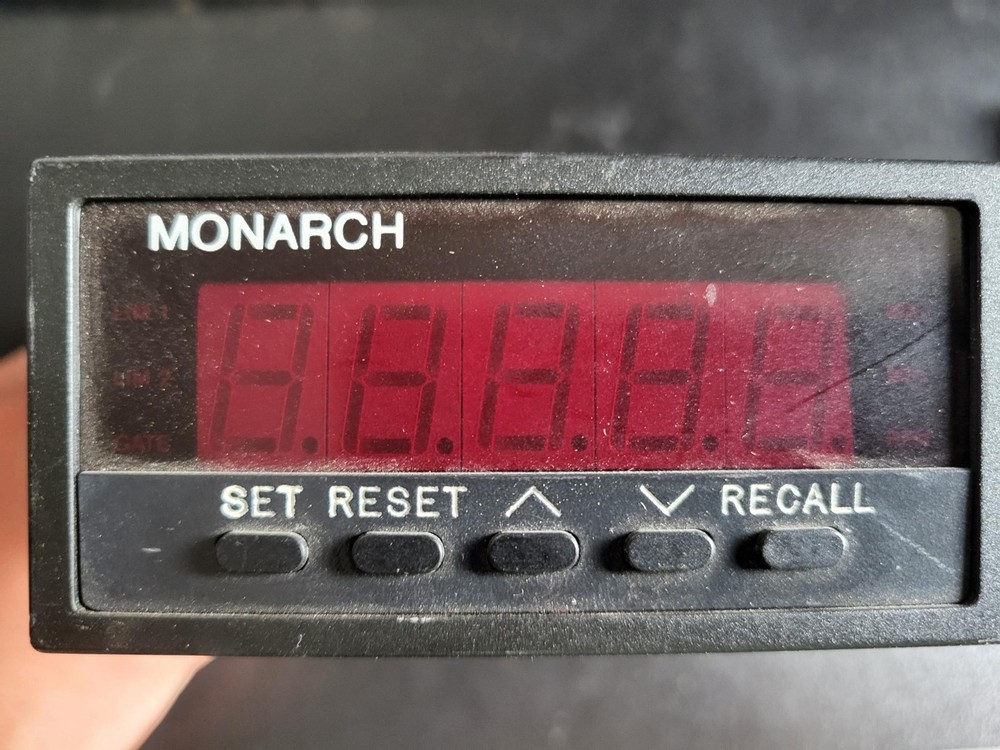 Monarch Instruments ACT-3 115VAC Panel Tachometer/Totalizer, BR