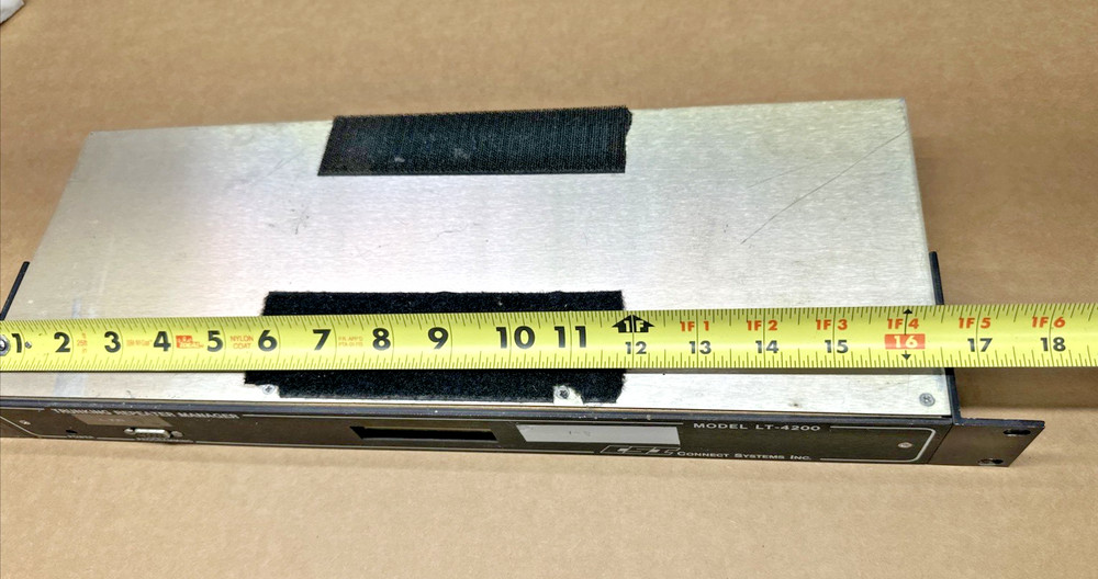 Connect systems Inc CSI LT-4200 LTR Trunking Repeater Controller Powers On/Test