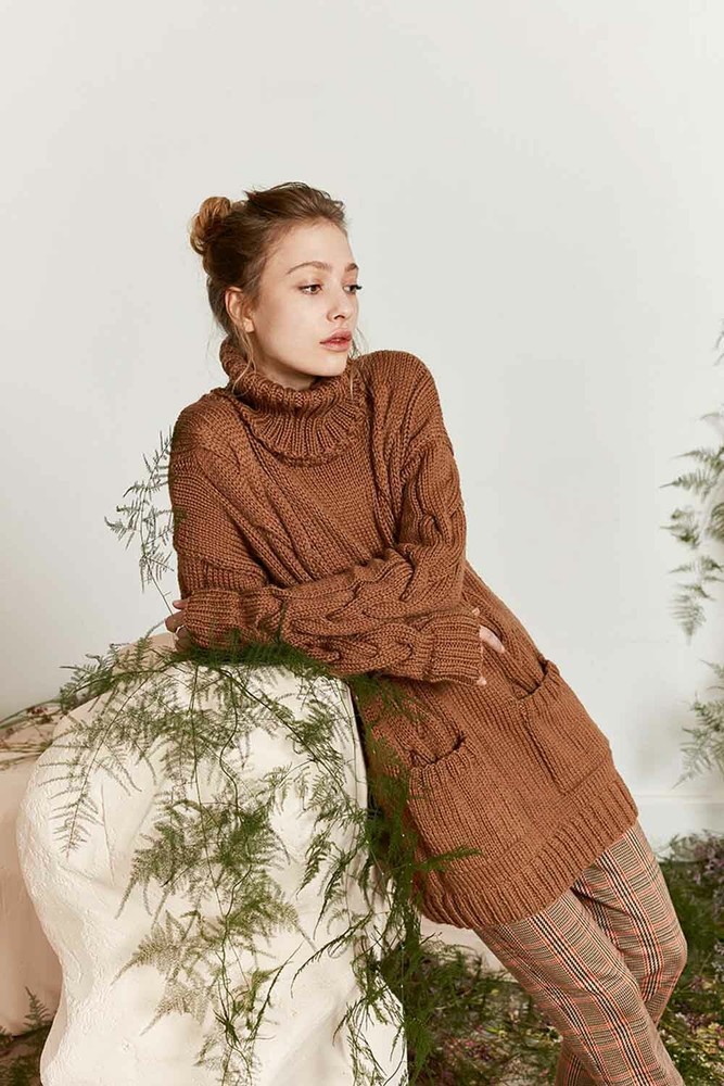 Pullover - Lang Yarns Carpe Diem - Model Package Knitting Package With An