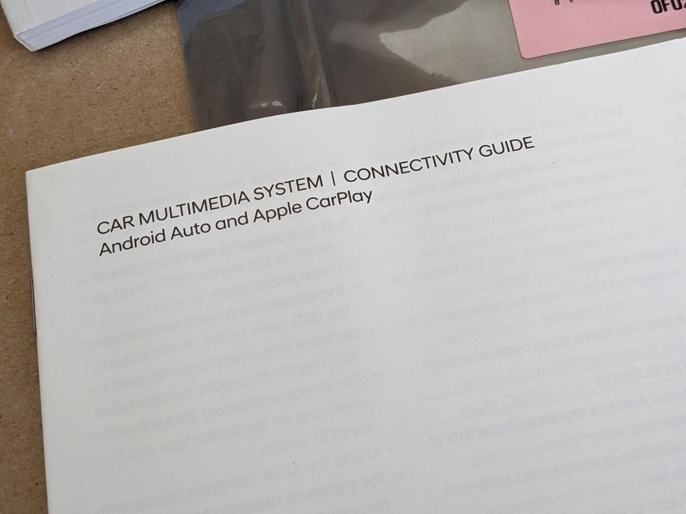 OEM 2017-2018 Hyundai Santa Fe Quick Reference Guide SD Card Map 96554-B8502