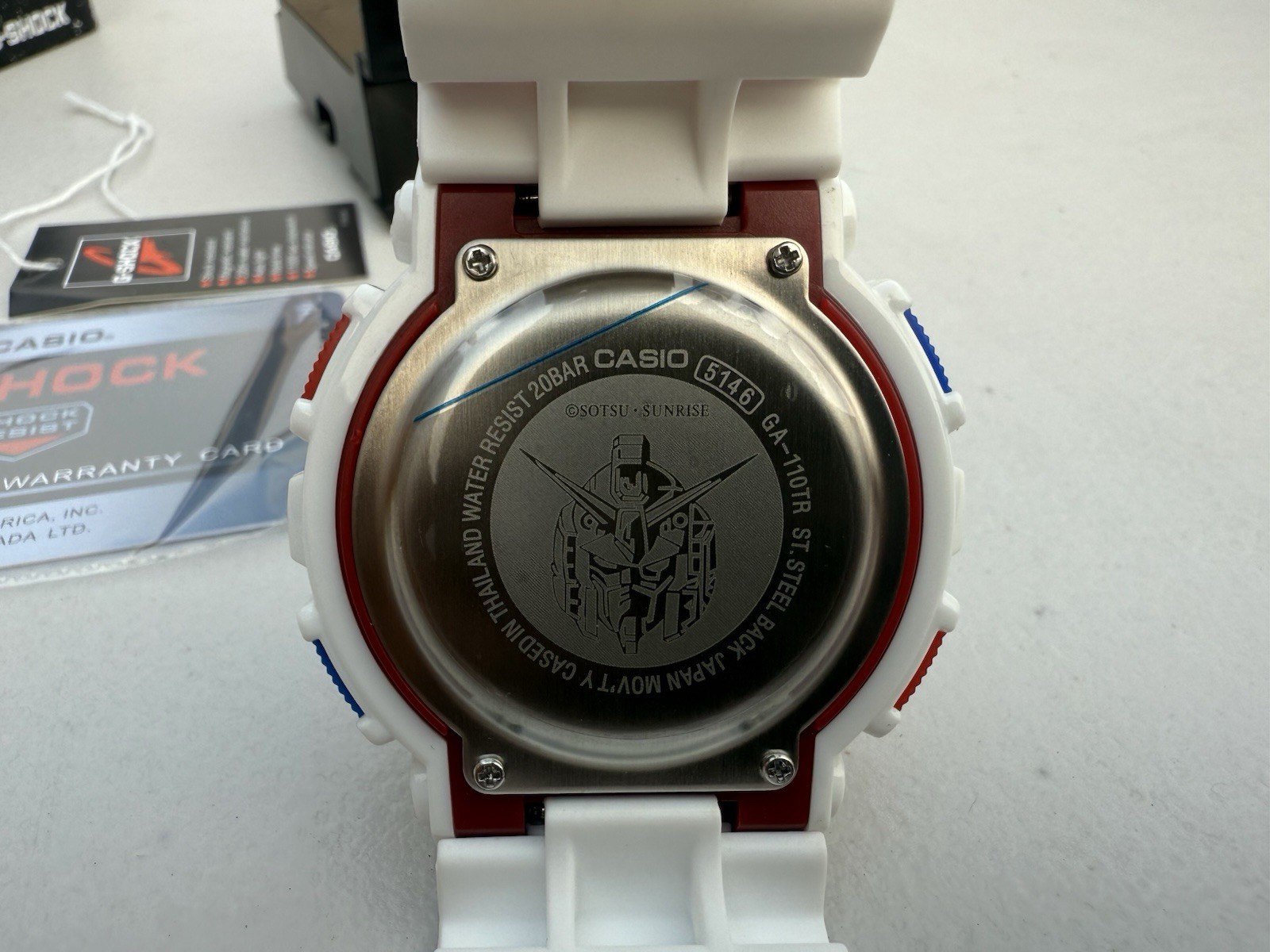 CASIO G-SHOCK Gundam RX78-2 40th Anniversary