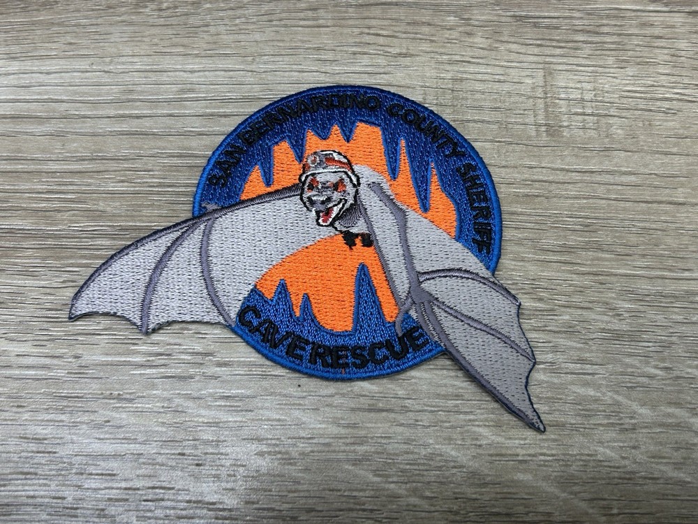 San Bernardino County Sheriff's Cave and Technical Rescue Team Patch