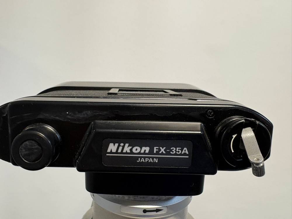 Nikon Optiphot Trinocular Microscope w/ UFX-II Camera Controller & Accessories