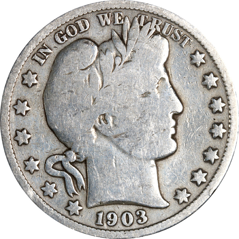 1903-S Barber Half Dollar