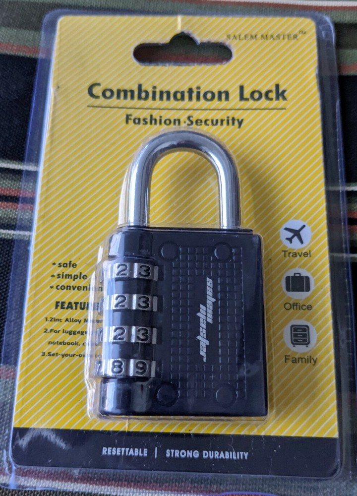 Combination Lock Salem Master