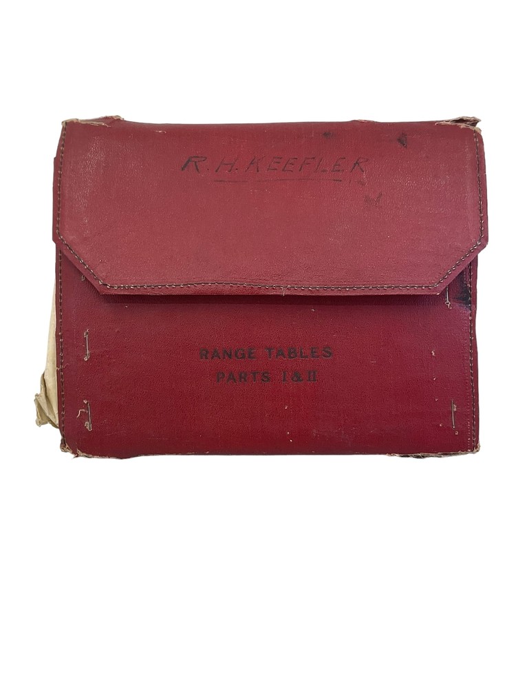 WW2 Canadian 25 Pounder Artillery Range Tables