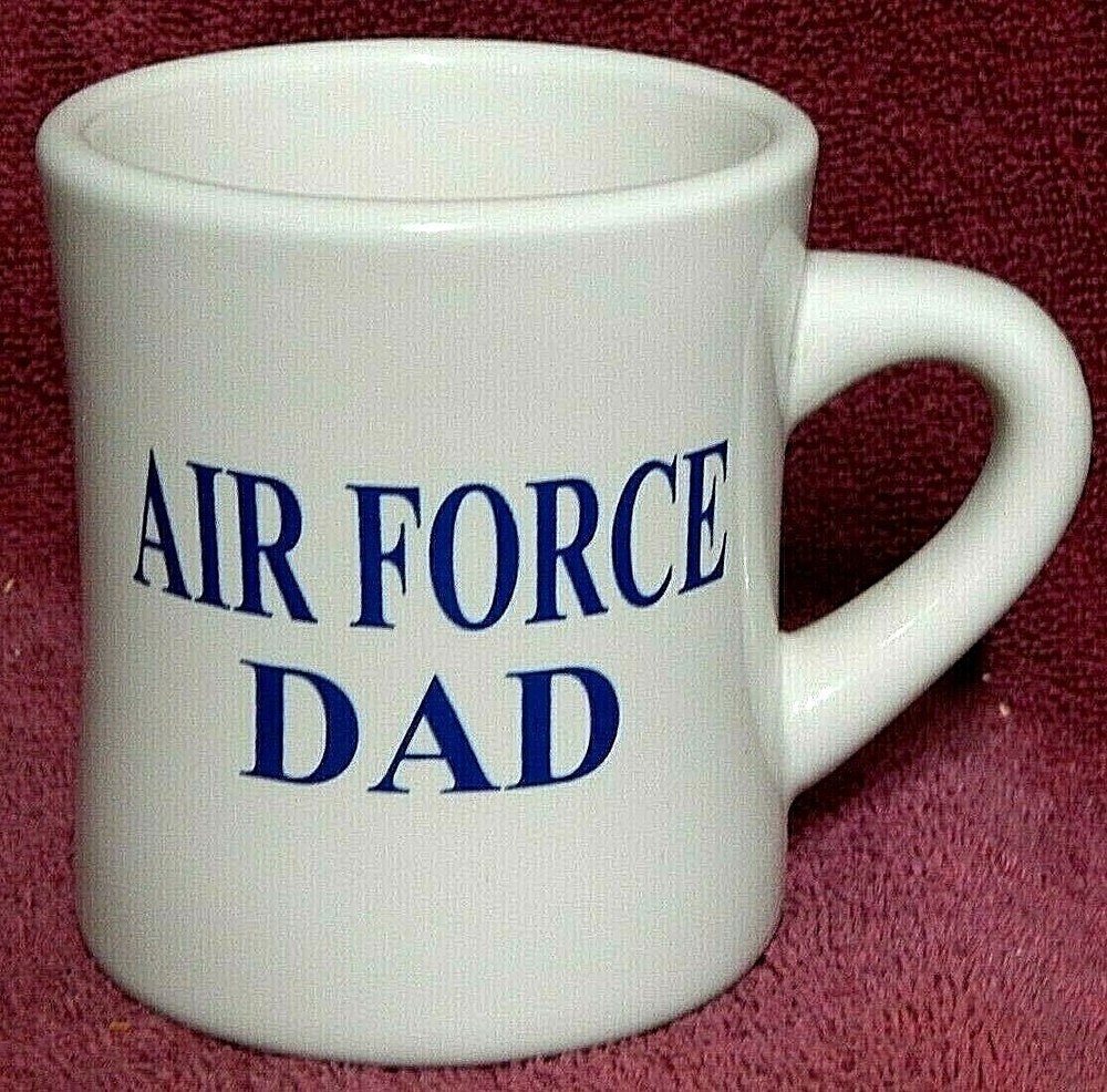 Air Force Dad Coffee Cup Mug Heavy Ceramic