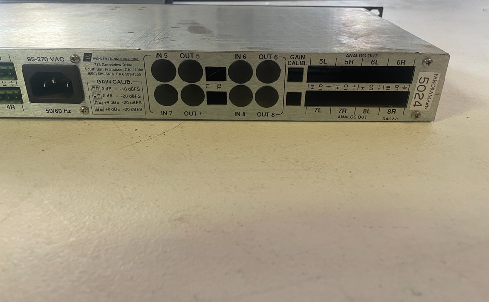 Wohler Technologies DAC-4 AES Digital Decoder