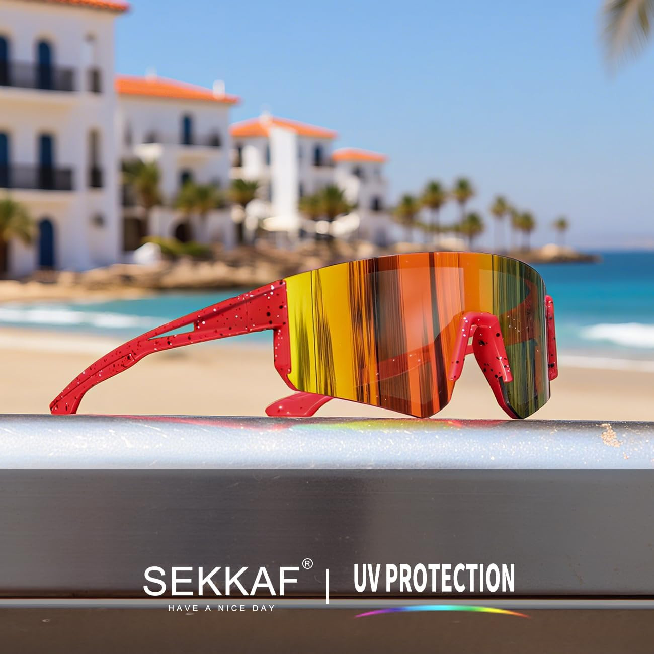 Youth Baseball Sunglasses for Boys Girls Age -12 Softball Cycling Sports Sunglas