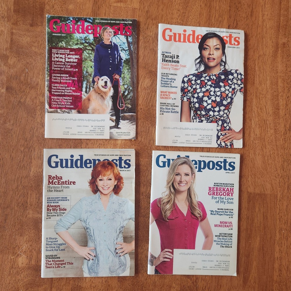 Guideposts Magazine Lot 2017 - 2018 Complete - 24 issues
