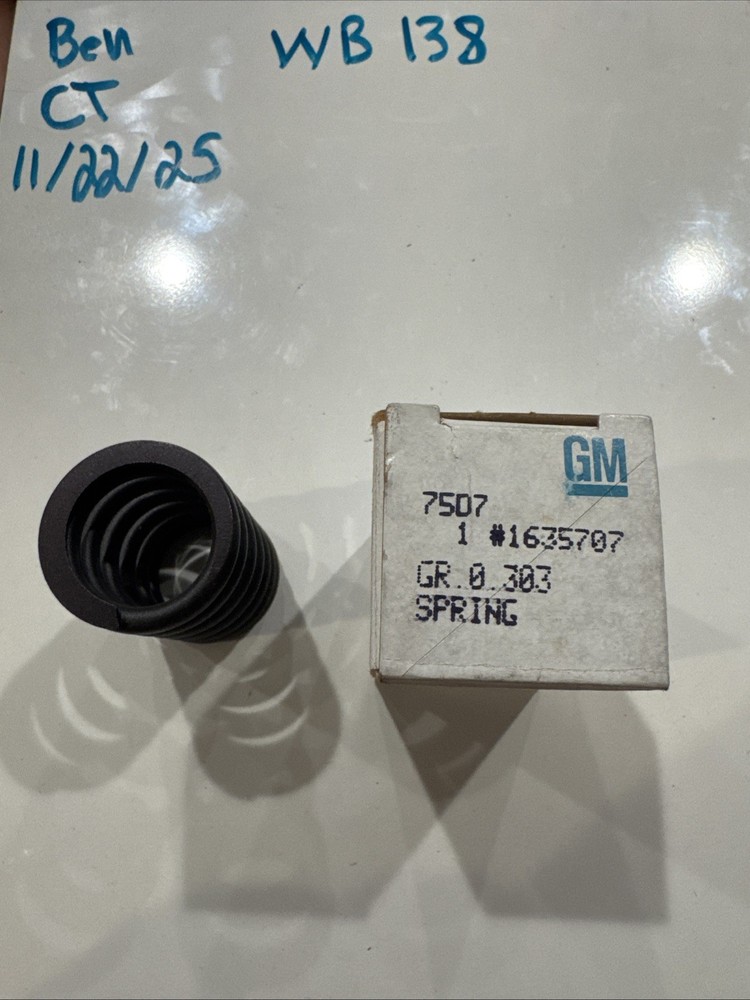 Genuine GM spring 1635707