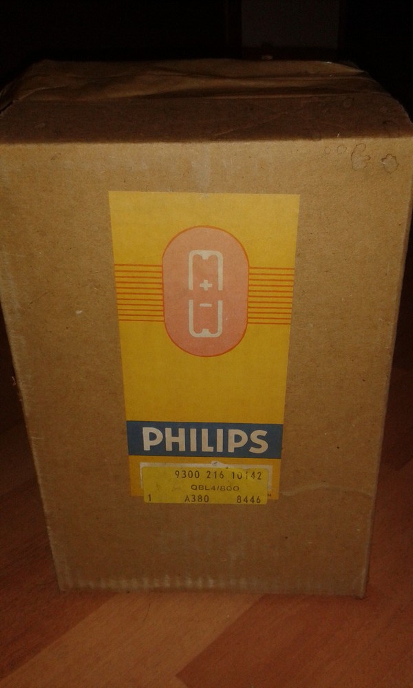 Philips QBL4/800 RF power tetrode NOS