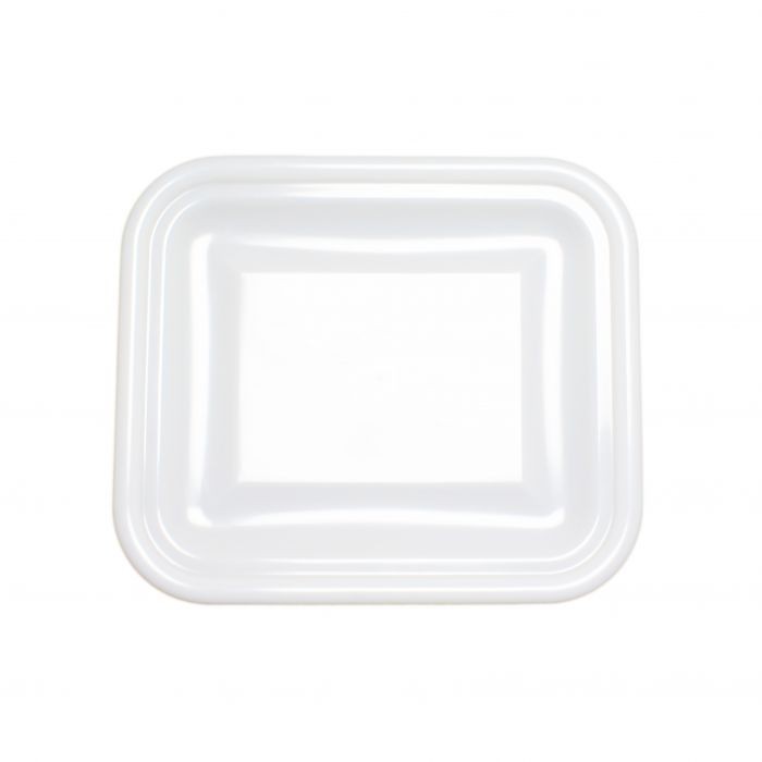 Thunder Group PLBTC002W White Polyethylene Bus Box Cover