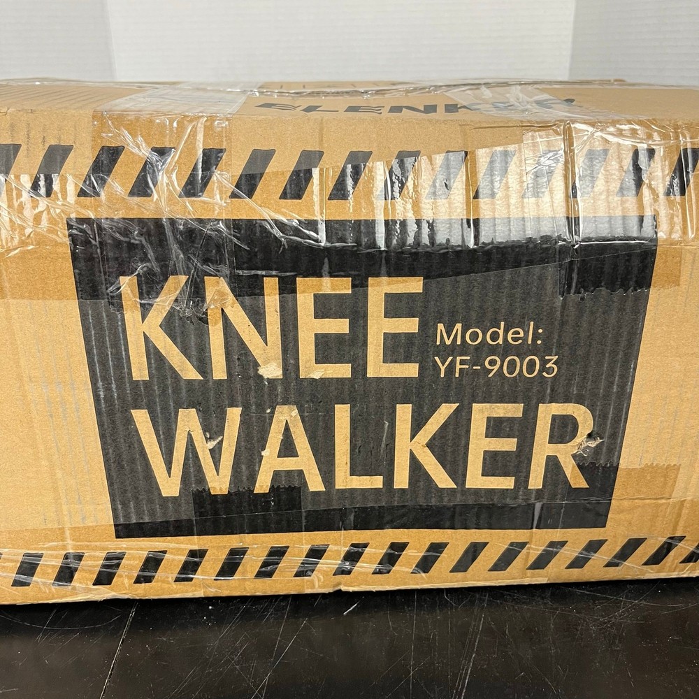 Elenker Knee Walker YF-9003EK Steerable Scooter Mobility Black