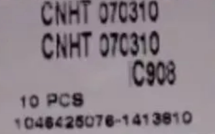 10 PCS  ORIGINAL  INSERTS     CNHT 070310 IC908