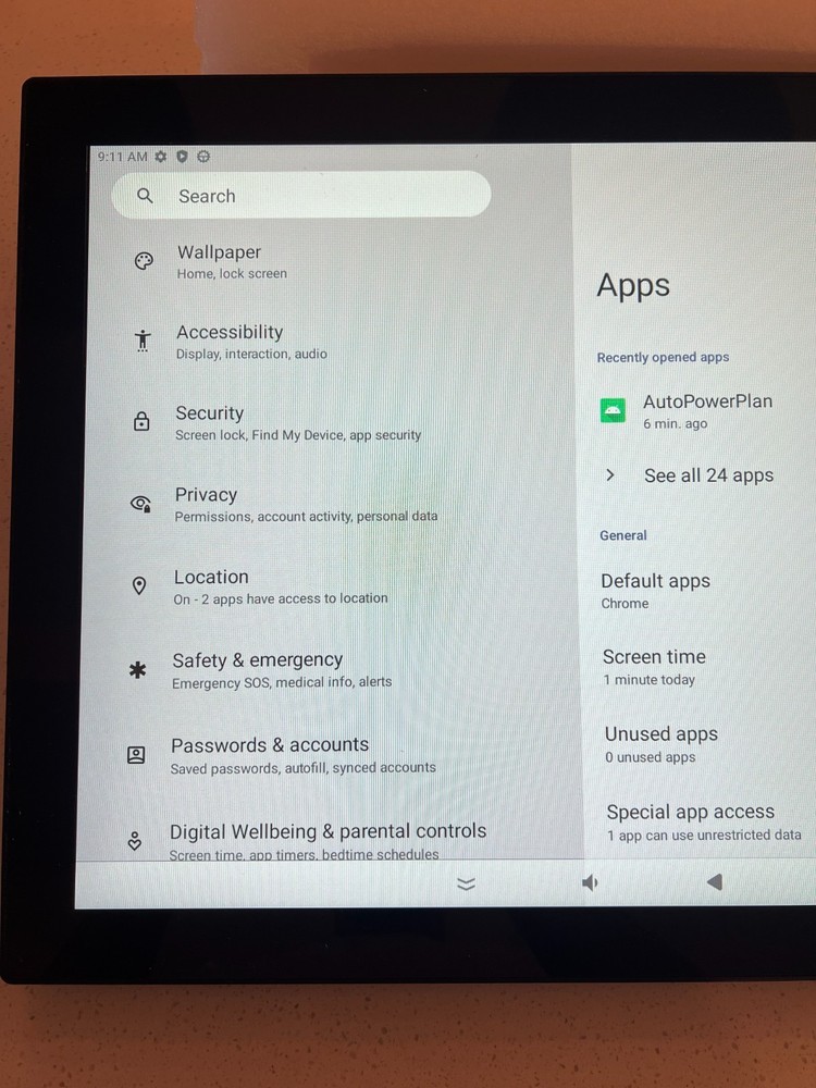 24” Touchscreen Android Monitor