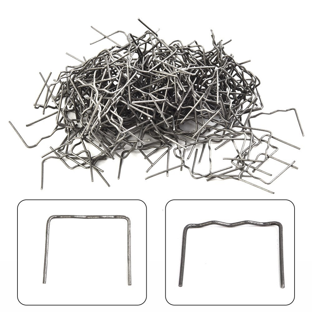 Pre-cut Hot Stapler Staples 500PCS Accessories Flat Staple Replacement