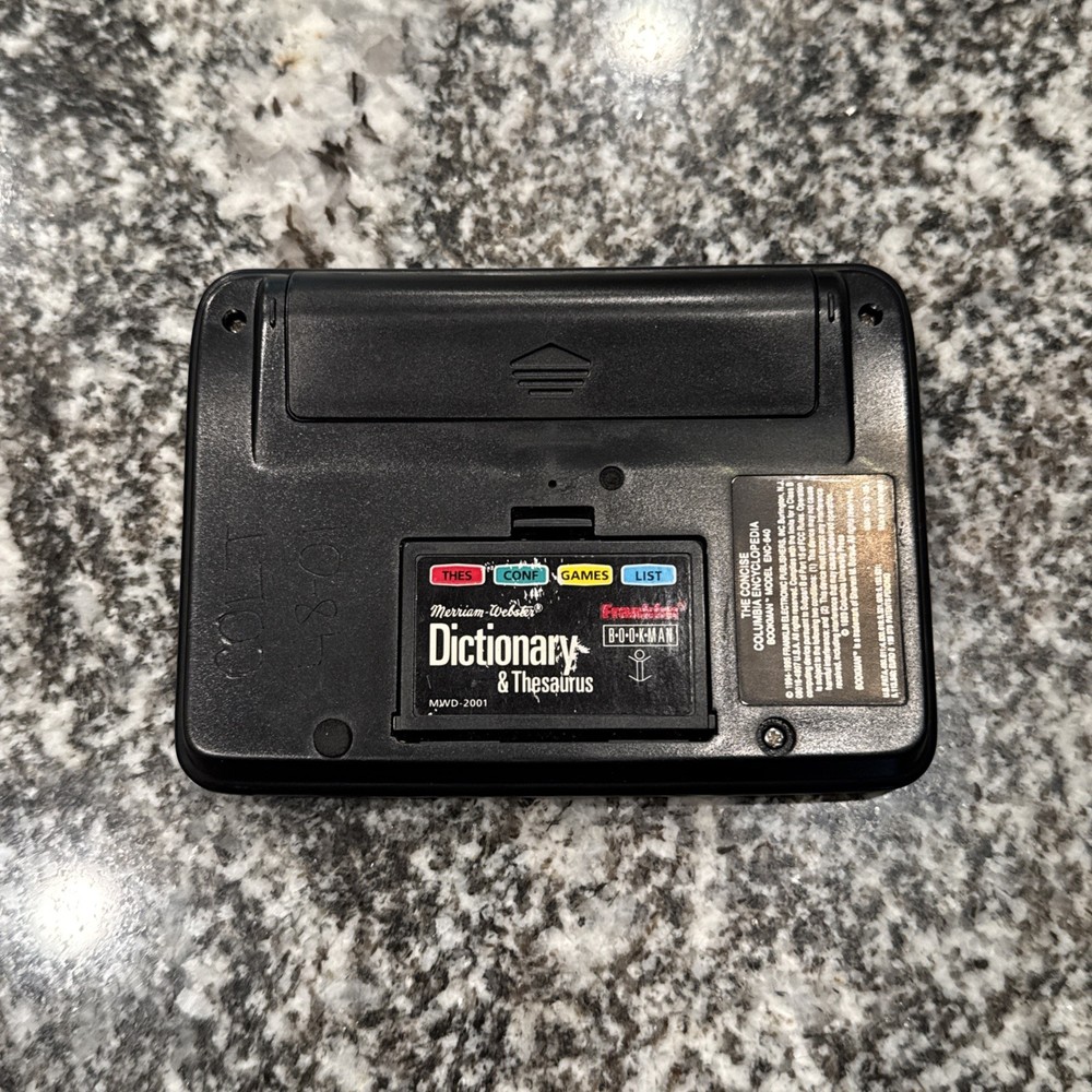 Franklin Concise Columbia Encyclopedia EC-640 Tested Working