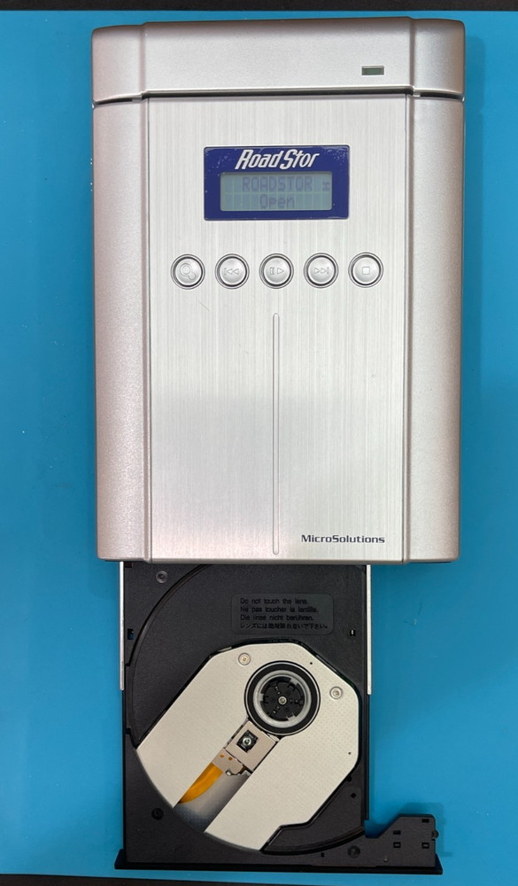 VINTAGE MICROSOLUTIONS ROADSTOR 401010 DVD CDR USB CARD READER **PLS READ