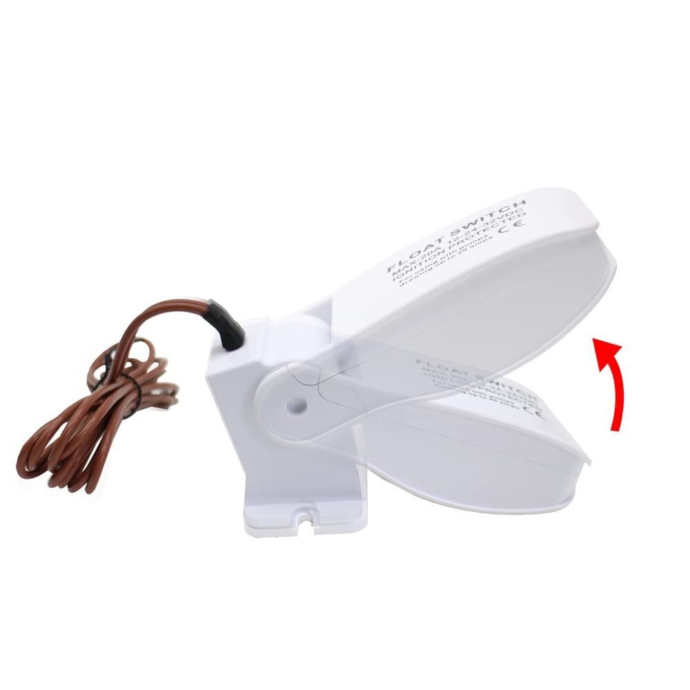 12V 1500GPH Bilge Pump Marine Boat Yacht Submersible Water Pump w/ Float Switch