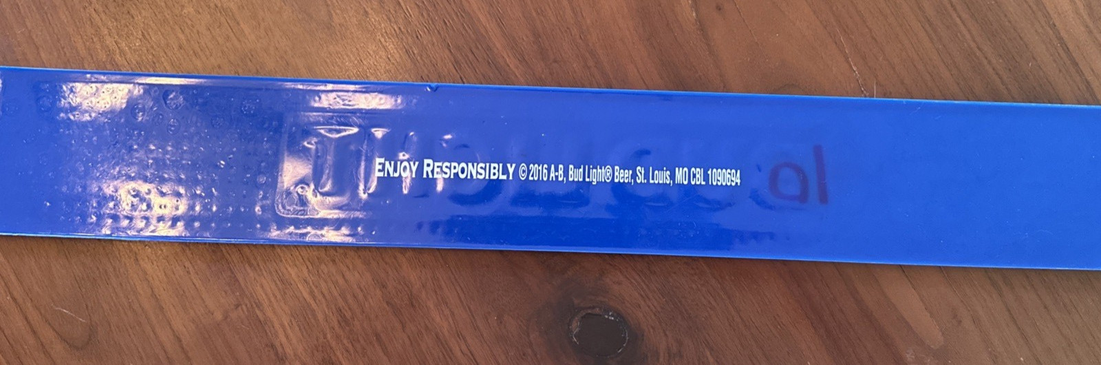 Bud Light Beer Rubber Bar Spill Mat for tap Kegerator Or Glasses