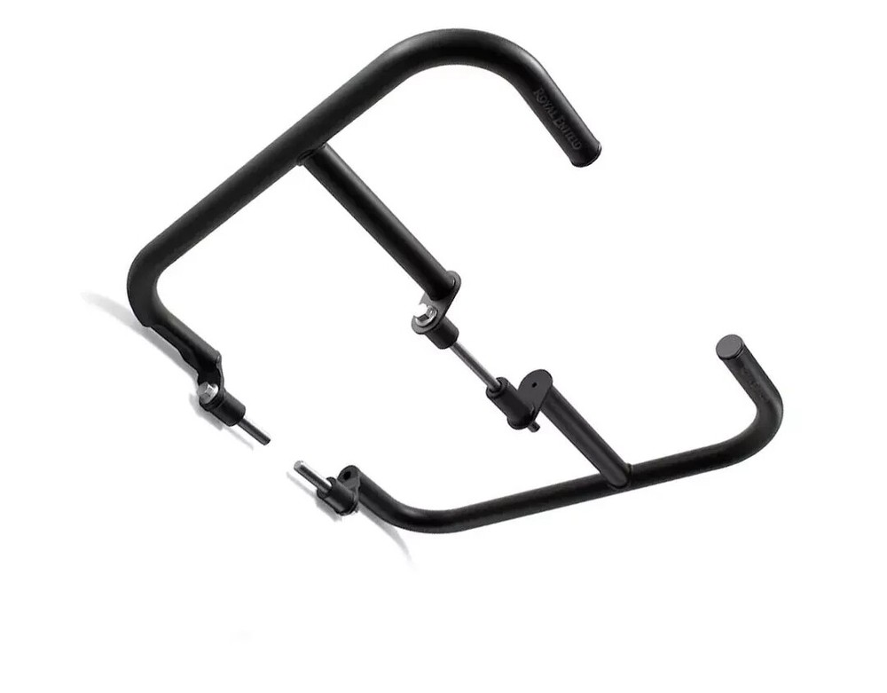 "BLACK LARGE ENGINE GUARD" FIT FOR ROYAL ENFIELD BEAR 650