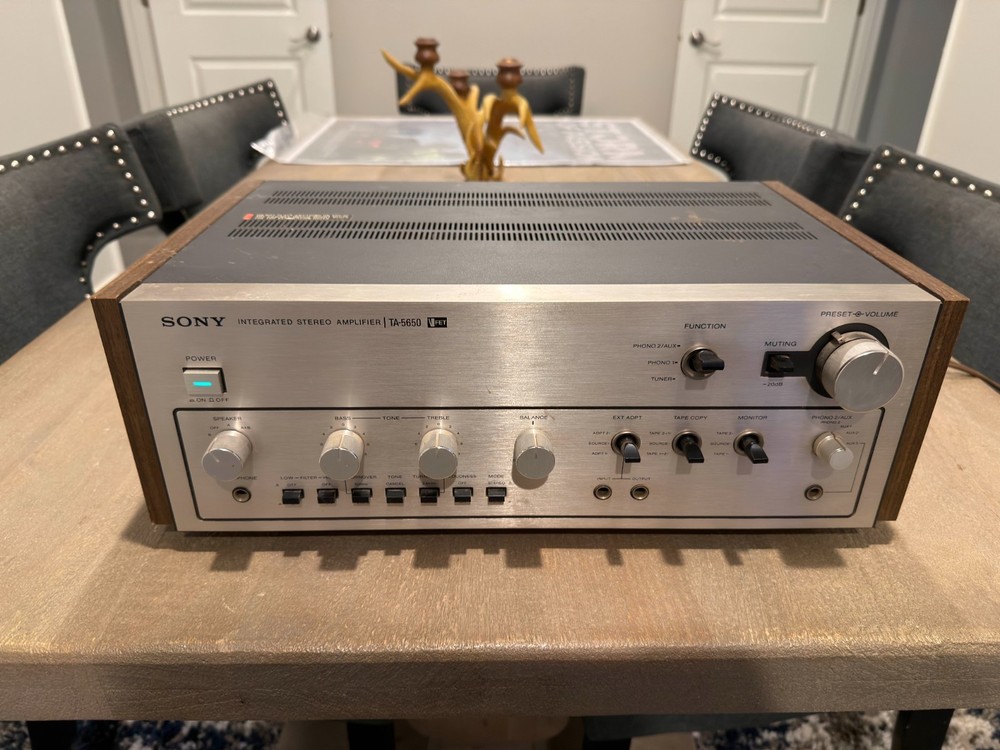 SONY TA-5650 Integrated Amplifier Vintage