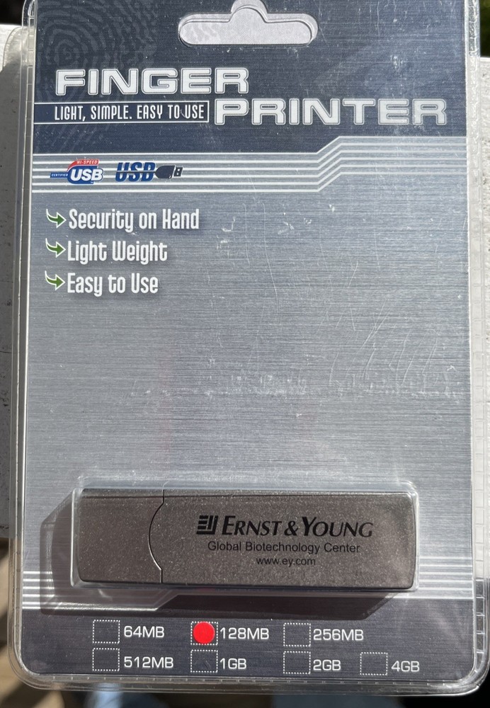 Finger Printer Drive Ernst & Young