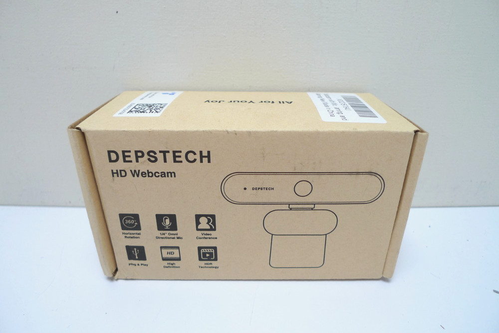 Depstech HD Webcam 1080P w/ Accessories