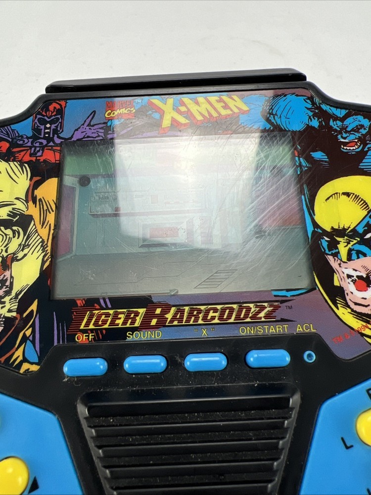 X-Men Handheld Tiger Barcodzz 1994 Marvel Working