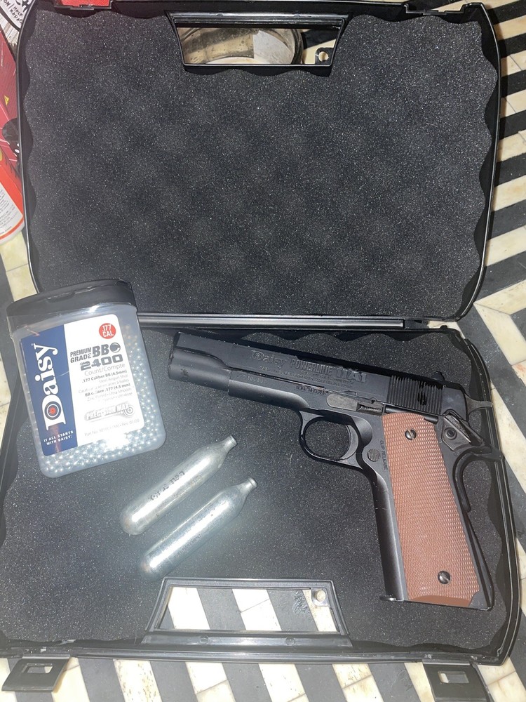 Daisy Powerline Model 11A1 CO2 Powered Semi Automatic Blowback BB Pistol