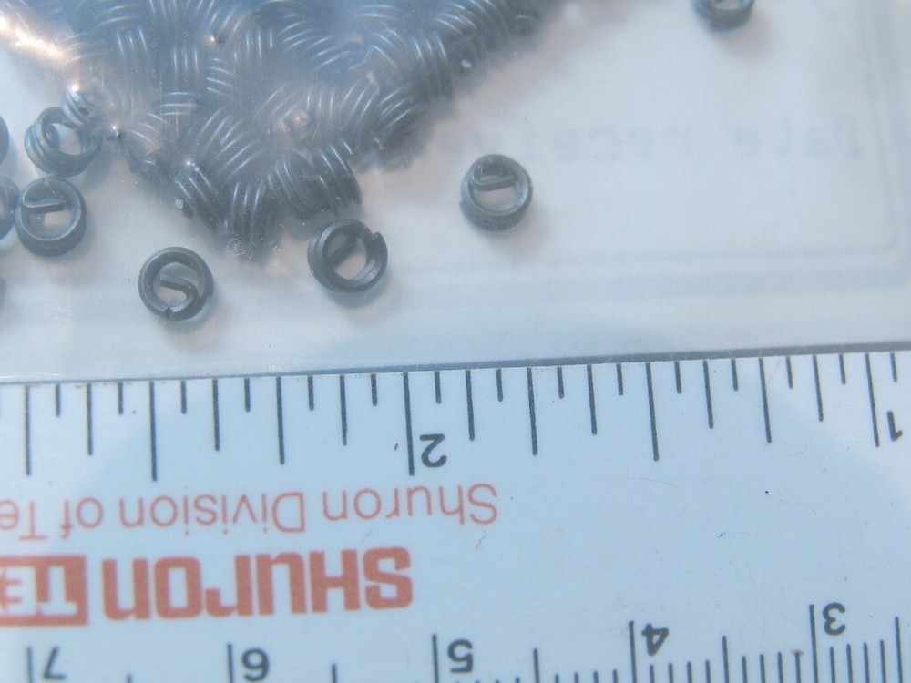 Pack of 140 Heli-Coil size 4-40 , 0.112"